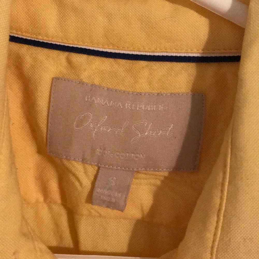 Yellow button up - Picture 3 of 3